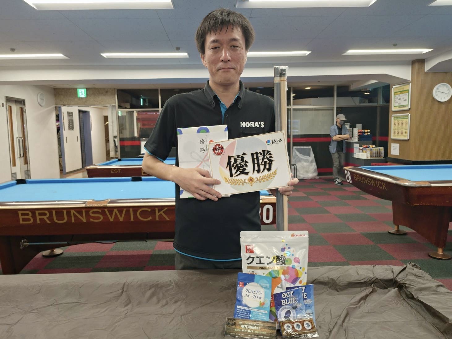 優勝　岡野 拓／NORA